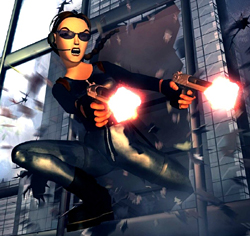 Flashback with Lara to some of her early adventures!