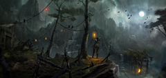 TOMB RAIDER concept art