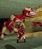 Tomb Raider N-Gage screenshot.