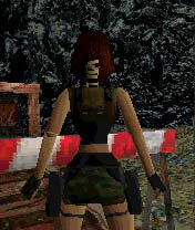 Tomb Raider N-Gage screenshot.