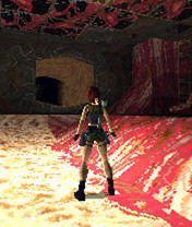 Tomb Raider N-Gage screenshot.