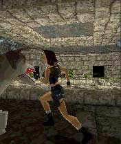 Tomb Raider N-Gage screenshot.