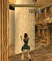 Tomb Raider N-Gage screenshot.