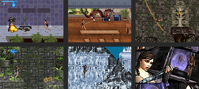 Tomb Raider: Legend Game Boy Advance screenshots