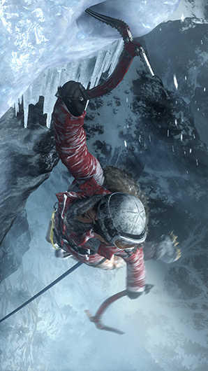 Lara Croft in Rise of the Tomb Raider