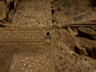 Safety Drop maneuver in classic Tomb Raider