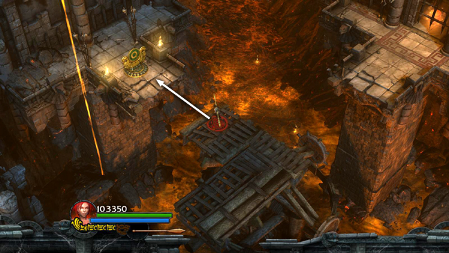 Lara Croft And The Guardian Of Light Walkthrough Fiery Depths 