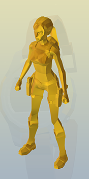 Lara Croft GO Midas Lara outfit