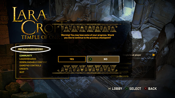 Lara Croft and the Temple of Osiris screenshot