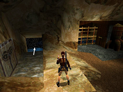 TOMB RAIDER 2 WALKTHROUGH - BARKHANG MONASTERY - Secret #2 Silver ...