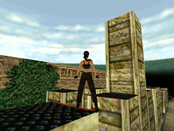 TR2 Training Level - secret treasure room