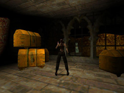 TR2 Training Level - secret treasure room