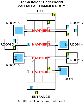 Valhalla Map 2 - Hammer Room Area